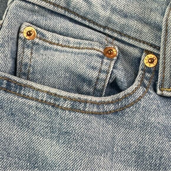 Levi’s High Waist Wedgie Straight Jeans - Light Wash - Picture 4 of 9